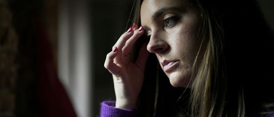 teenager with trauma