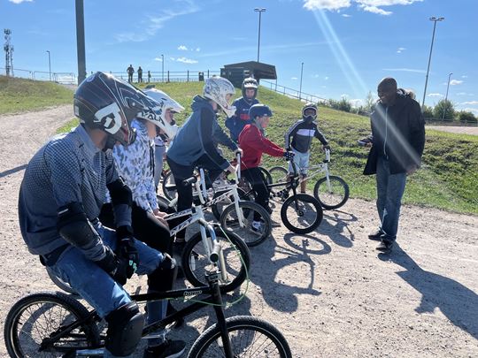 BMX Workshop For Kent Foster Children