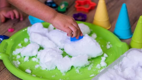 indoor snow activities for kids