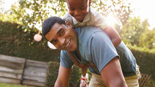 foster parent with foster child